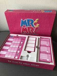 mr & mrs board game