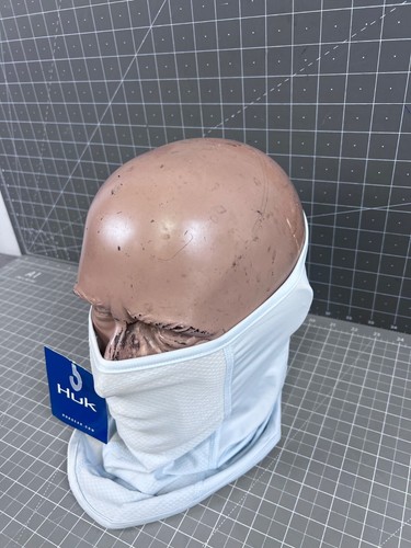 Huk Fishing Pursuit Gaiter - White New w/Tags UV Protection - Picture 3 of 7