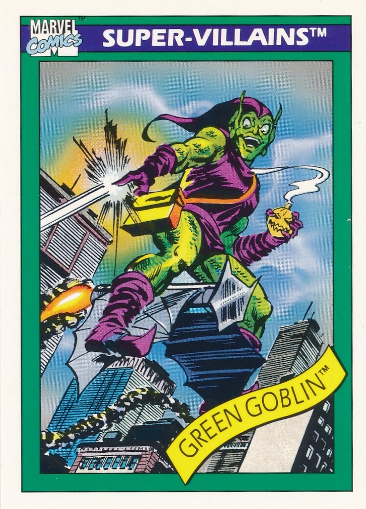 Marvel Universe Series 1 (Impel, 1990 series) #74 Green Goblin NM/M