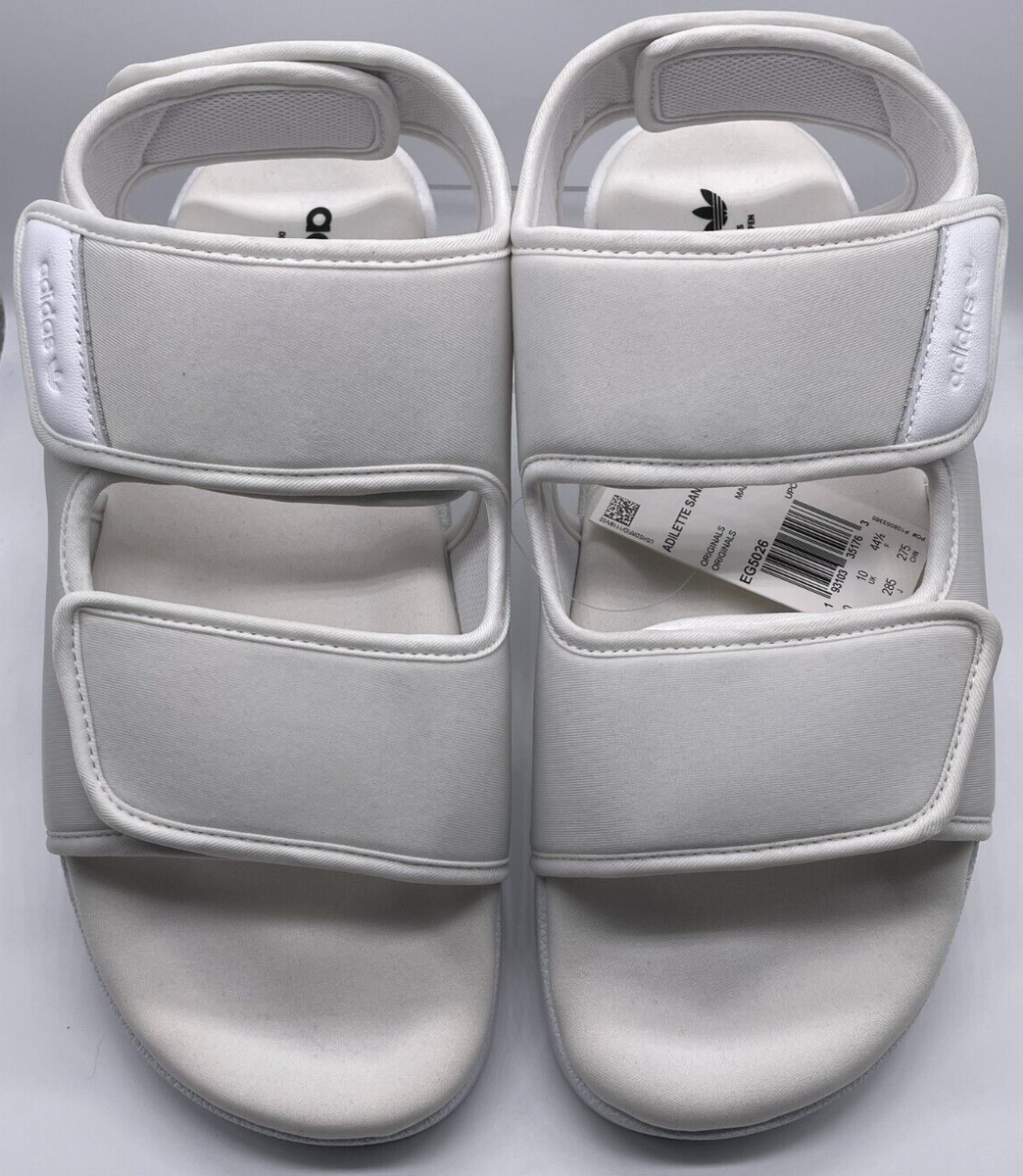 adidas Originals Mens Adilette Sandal 3.0 White EG5026 Size 