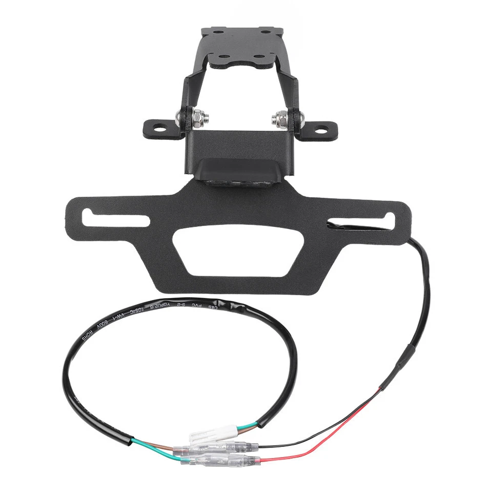 Soporte de matrícula de guardabarros trasero LED para Honda CBR400R CBR500R 2019-2025 Foto 4 de 4