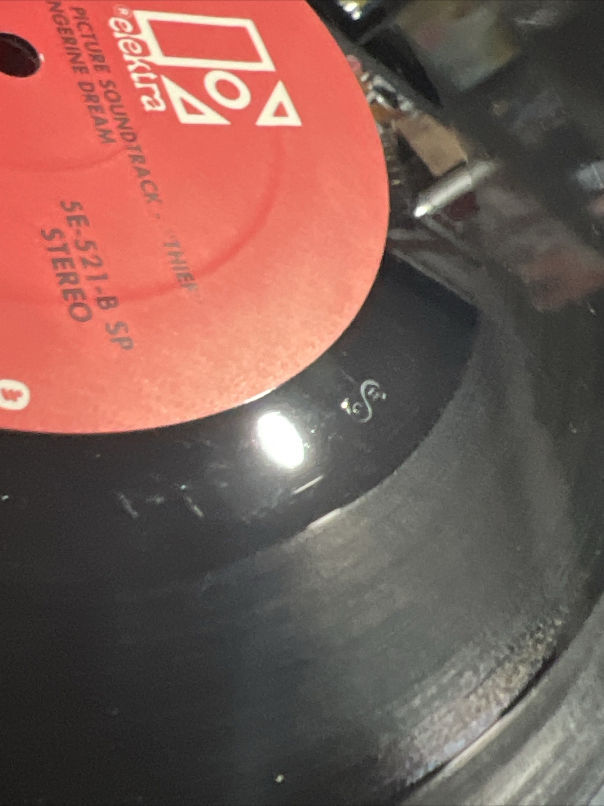 THIEF James Caan Soundtrack RARE SRC Specialty Pressing TANGERINE DREAM SE521 eBay