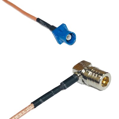 RG316 Fakra C Male to QMA MALE ANGLE RF Cable Rapid-SHIP LOT