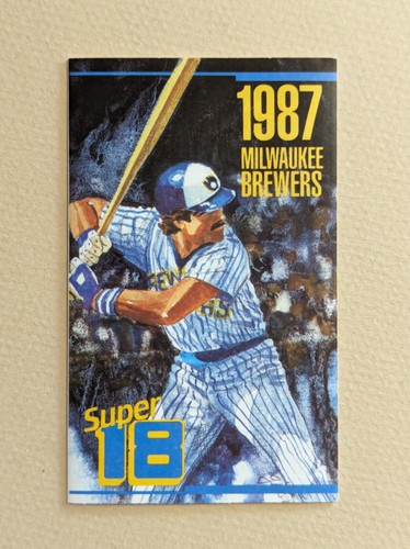 POCKET SCHEDULES - MILWAUKEE BREWERS BASEBALL MLB - CHOOSE YEAR & SPONSOR ⚾️⚾️🍺 - Picture 5 of 48