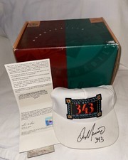 Upper Deck DAN MARINO Autographed Hat 343 All time Touchdown Pass Leader Cap Box