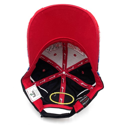 Meijer 300 NASCAR Black Baseball Hat Cap Strapback Embroidered Flames 2006 - Picture 6 of 13