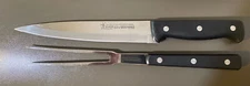 J.A. Henckels Carving Knife and Meat Fork Set Eversharp Pro
