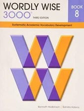 Wordly Wise 3000 Book 8: Systematic Academic Vocabulary Development  - VERY GOOD