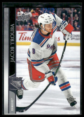 2020-21 Upper Deck #125 Jacob Trouba New York Rangers