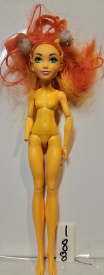 DC Super Hero Girls Starfire Action Doll 12'' Mattel missing Hand Nude