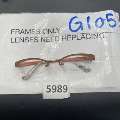 OGI KIDS Eyeglasses Frame SP8/738 43-19-125 Orange METAL G105