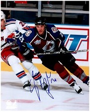 Colorado Avalanche SHJON PODEIN Signed Autographed 8x10 Pic I