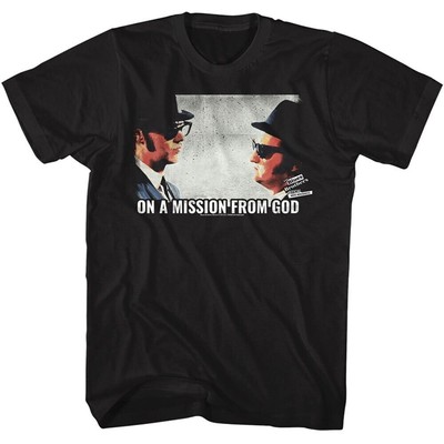 The Blues Brothers On A Mission From God Black Shirts
