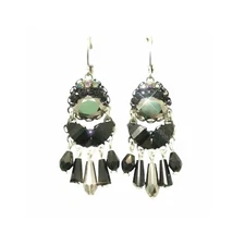 MELIZI “Party Collection” Black Dangling Earring (Ayala Bar Style) (50% OFF)