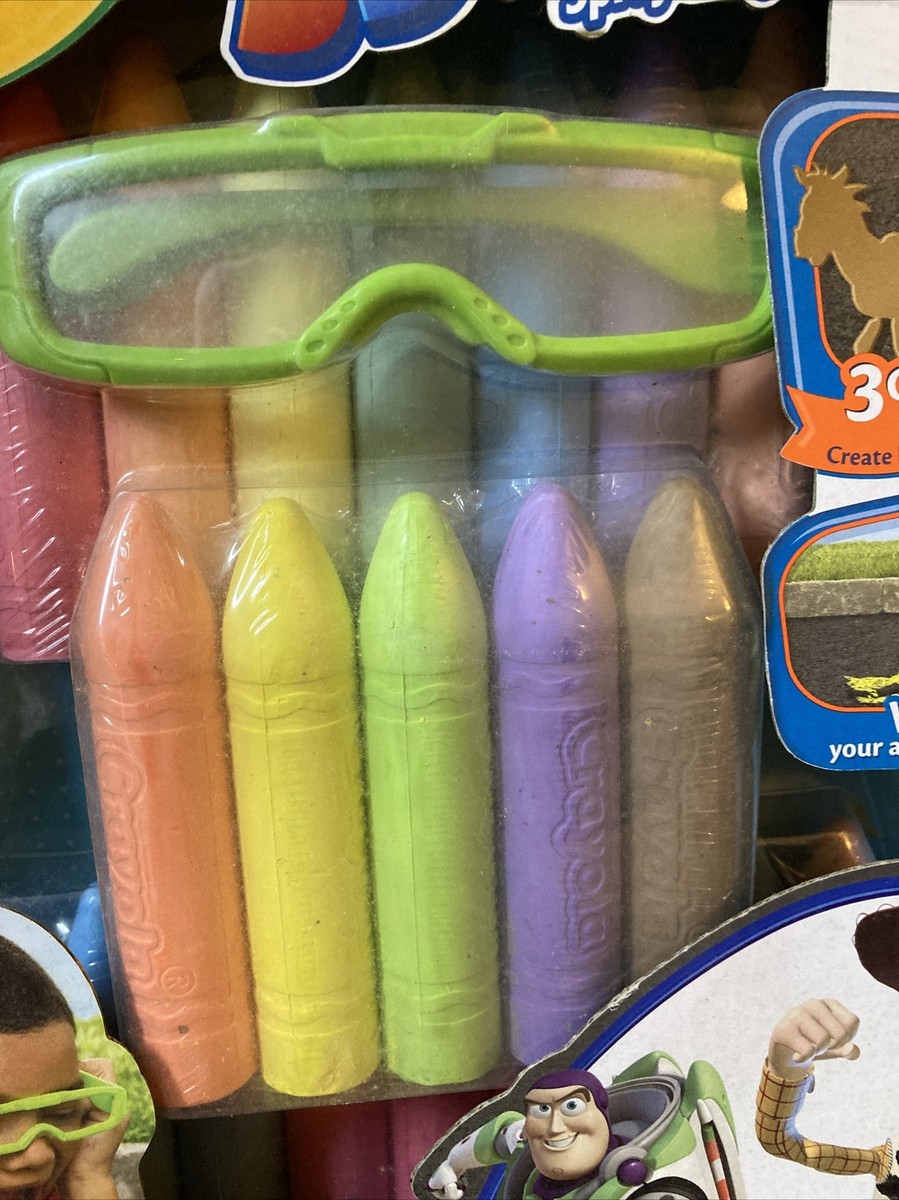 Crayola 3D Toy Story Washable Sidewalk Activity Set 26 Pcs