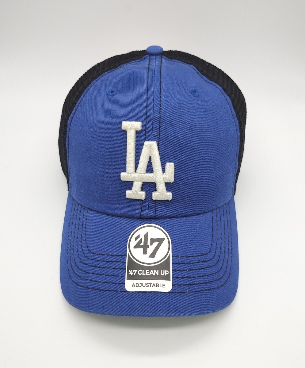 Los Angeles Dodgers Hat LA '47 Brand Cap Blue Black Trawler Clean