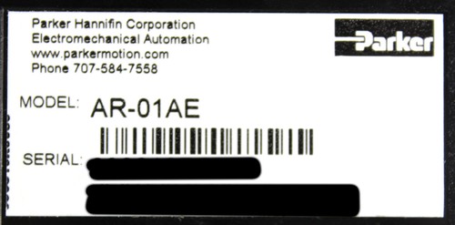 Parker AR-01AE Aries Single-Axis Brushless Servo Drive 1A, 100W, 120-240VAC - Picture 7 of 7