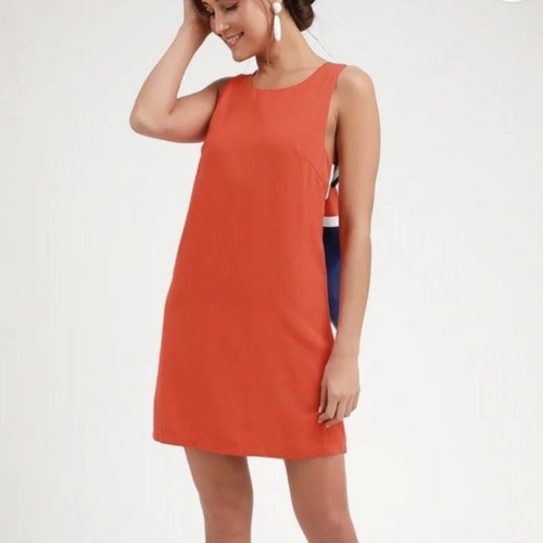 lulus joyful red orange