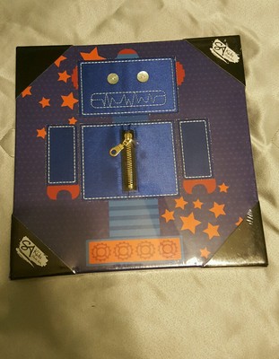  Kids Studio Arts Canvas 12x12 Robot design