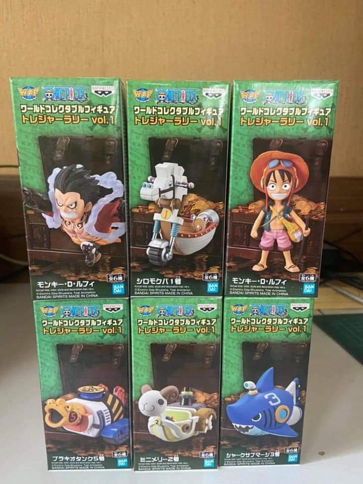 ZUNISHA World Collectable Figure One Piece TREASURE RALLY Ⅲ shipping from  Japan