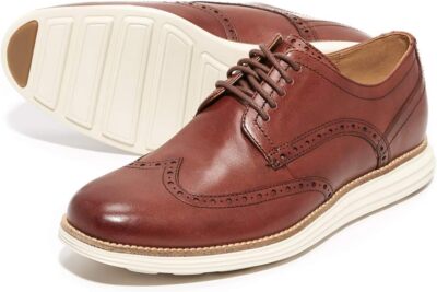 Cole Haan Original Grand Shortwing Oxford Woodbury Ivory Mens (C26471)  8.5 M Cole Haan Men main image 2