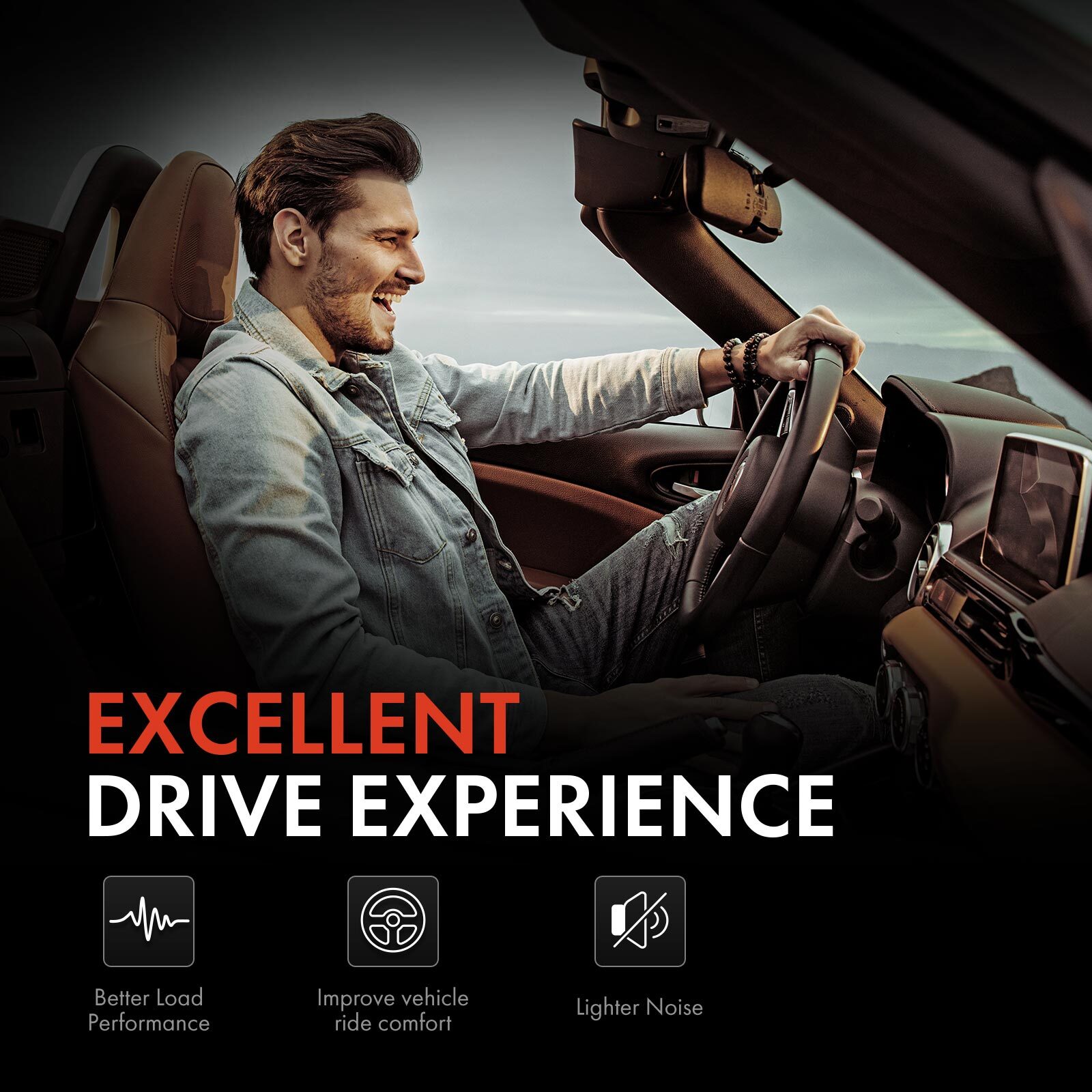 Left or Right Air Suspension Spring Bags for W01-358-9264 1110.5-22S712 1R14-127