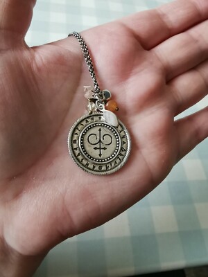 Rocklove EINGESTELLT Sterling Silber Alchemie Halskette Arsen