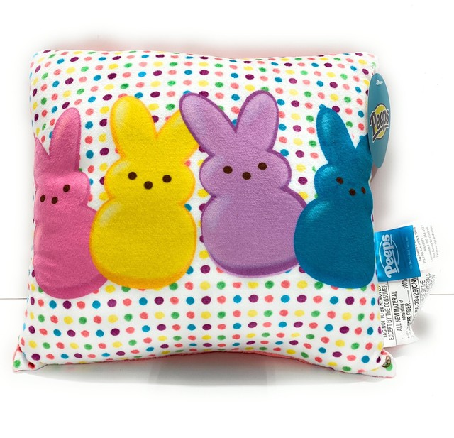 PEEPS EASTER THROW PILLOW 12" X 12" BRAND NEW WITH TAGS eBay