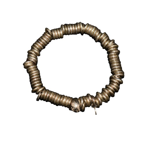 Leonard Come Hout Silk Link Bracelet M US8.5 Links 22cm Regular