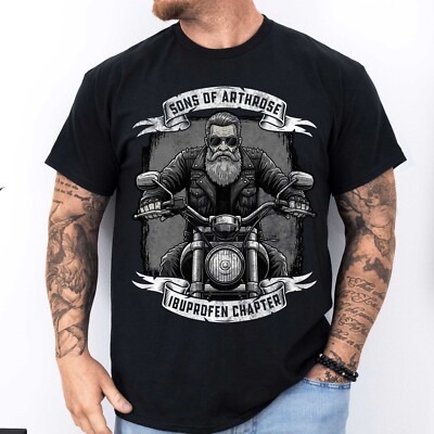 Sons of Arthrose Shirt | Lustiger Biker Motorrad Spruch | Ibuprofen Chapter