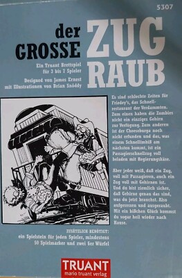 Der Grosse Zugraub / Rare / Mario Truant Verlag / Gebr.  Gut / James Ernest 5307