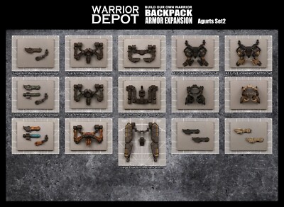 Acid Rain World Armor Expansion Agurts - 1/18 3.75'' GI Joe