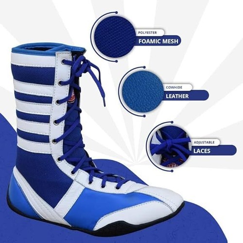 Right punch Boxing Shoes for Men | Breathable Lightweight Non-Slip Rubber Sole - Bild 19 von 41