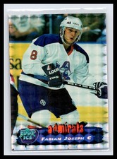 1995-96 Edge Ice #162 Fabian Joseph Prism Card Milwaukee Admirals