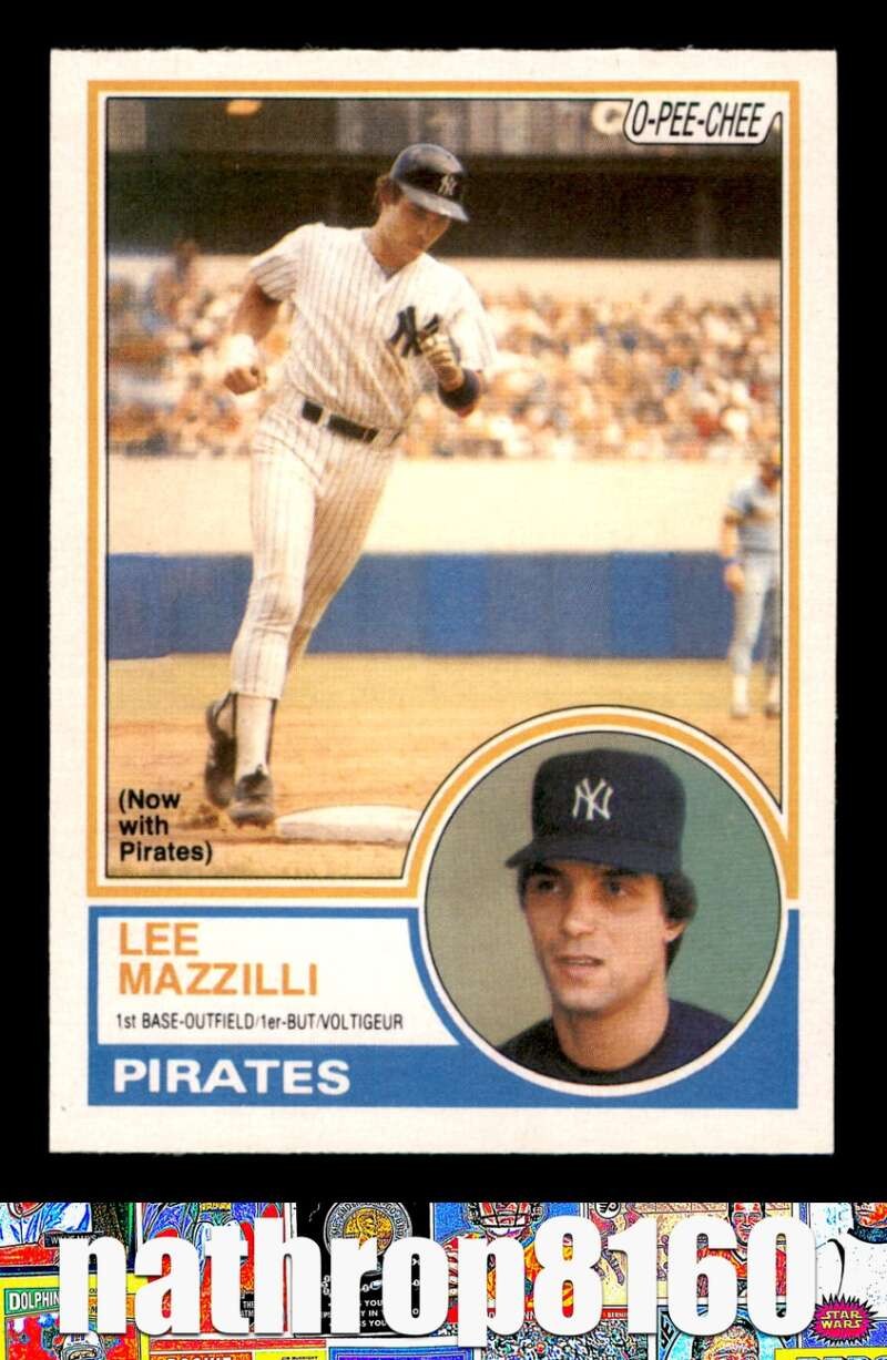 1983 O-Pee-Chee #306 Lee Mazzilli  NM/NM+  19959