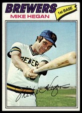 1977 Topps #507 Mike Hegan