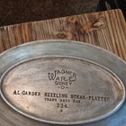 Wagner Ware Sidney O 334 4L Oval Sizzling Steak Platter w/ Wood Base — photo 2