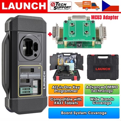 Launch X-Prog 3 Advanced Immobilizer IMMO Progarmmer tool With X431 MCU3 Adapter