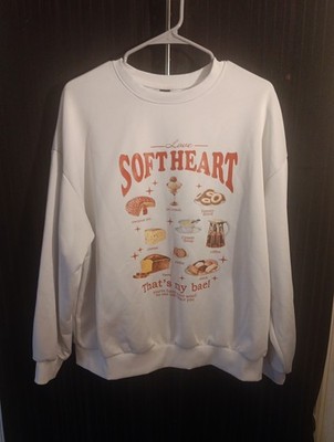 Shein Sweatshirt Large LOVE soft Heart   Thats My Bae!