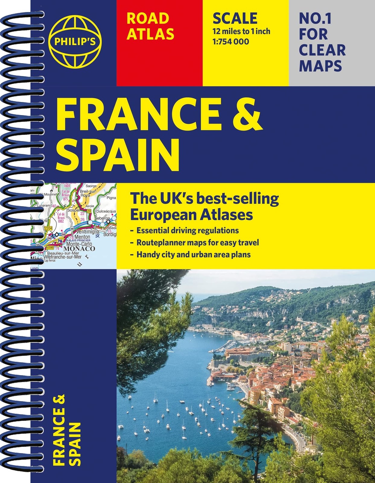 Philip's France and Spain Road Atlas: A4 Spiral (Philip's Road Atlases) - Image 5