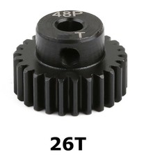 Powerhobby Hardened Steel 48P 5MM 26T Pinion Gear