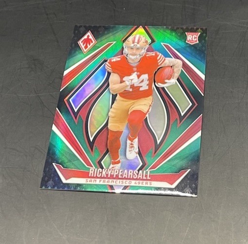 Ricky Pearsall 2024 Panini Phoenix #234 Green Fade #165 /199 Rookie SF 49ers