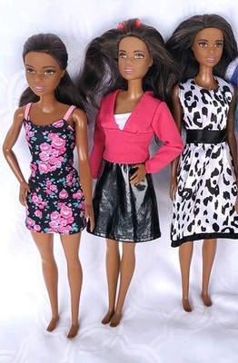 lot of Barbie dolls AA fashionistas Barbie dolls Nikki Model OOAK play or collec