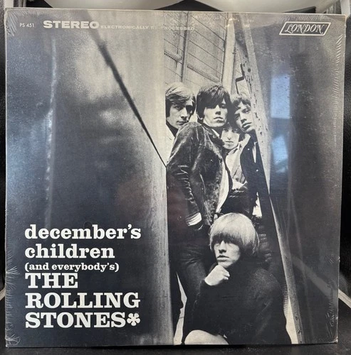 SEALED! ROLLING STONES - DECEMBER'S CHILDREN LP -LONDON RECORDS, VINTAGE