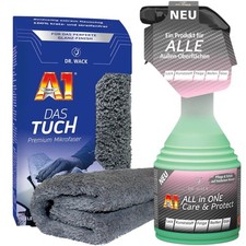 Dr. Wack A1 ALL in ONE Care & Protect 500ml Set inkl. DAS TUCH | Lack Glas NEU