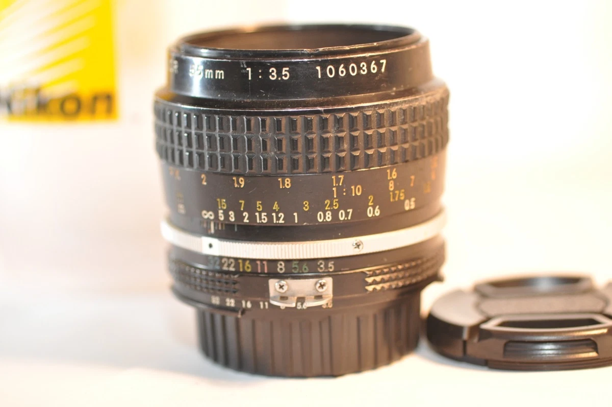 Preços baixos em Lentes de câmera Nikon Micro NIKKOR f/3.5 55mm