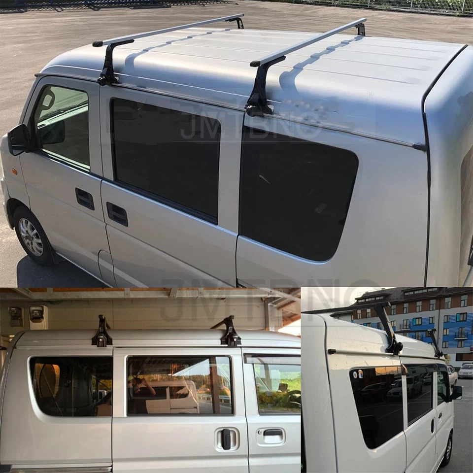 Багажник багажник на крышу с поперечной штангой водосточный желоб 63 дюйма для Toyota Land Cruiser - Изображение 4 из 4