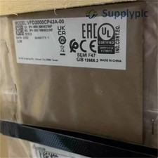 New In Box Delta VFD2000CP43A-00 Inverter In Box Expedited Ship