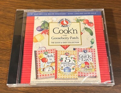 Gooseberry Patch- Recipe Organizer software (CD-ROM, Windows, 2006) new/sealed