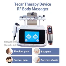 Pro 3in1 Electric Tecar Shockwave Therapy Machine Physio Body Shape Pain Relief